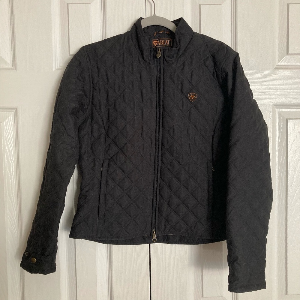 Ariat Women's Black Quilted Utility Jacket